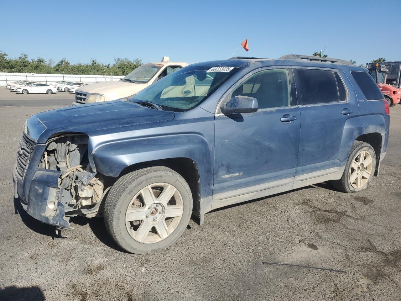 2011 GMC Terrain SLE-2, VIN 2CTFLTEC6B6236480 — Prior damage history