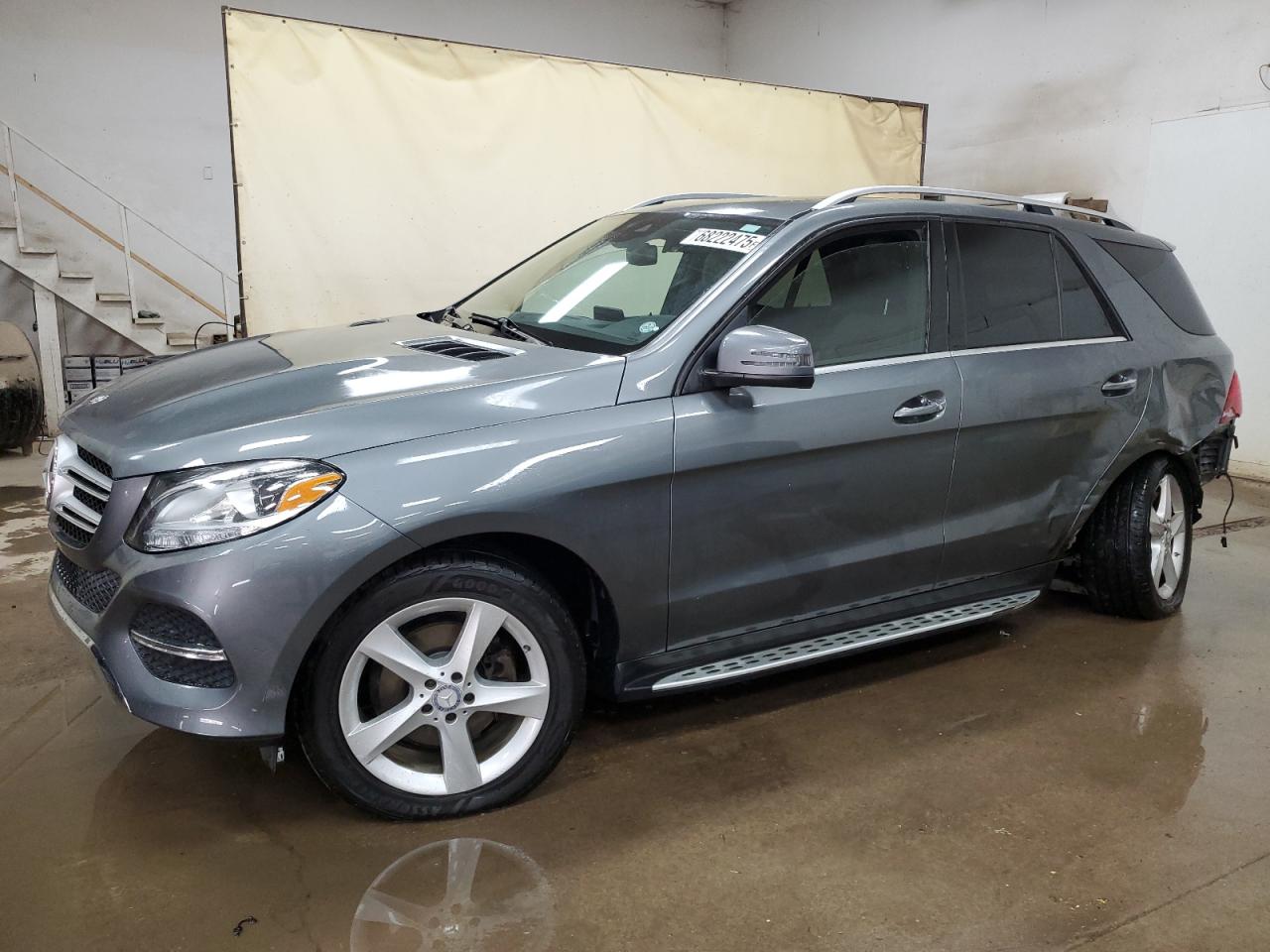 2017 Mercedes-Benz GLE 350, VIN 4JGDA5HB5HA885847 — Undercarriage