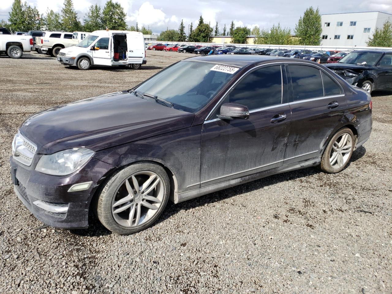 2012 Mercedes-Benz C 300 Sport, VIN WDDGF8BB0CF872096 — Фото с аукциона