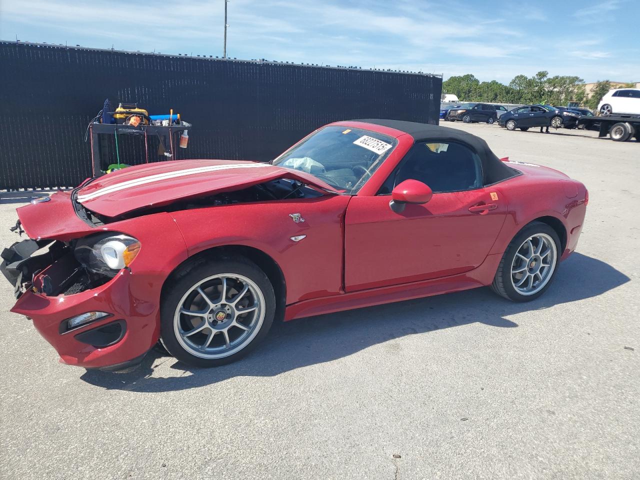 2019 FIAT 124 Spider Lusso, VIN JC1NFAEK8K0140804 — Front end