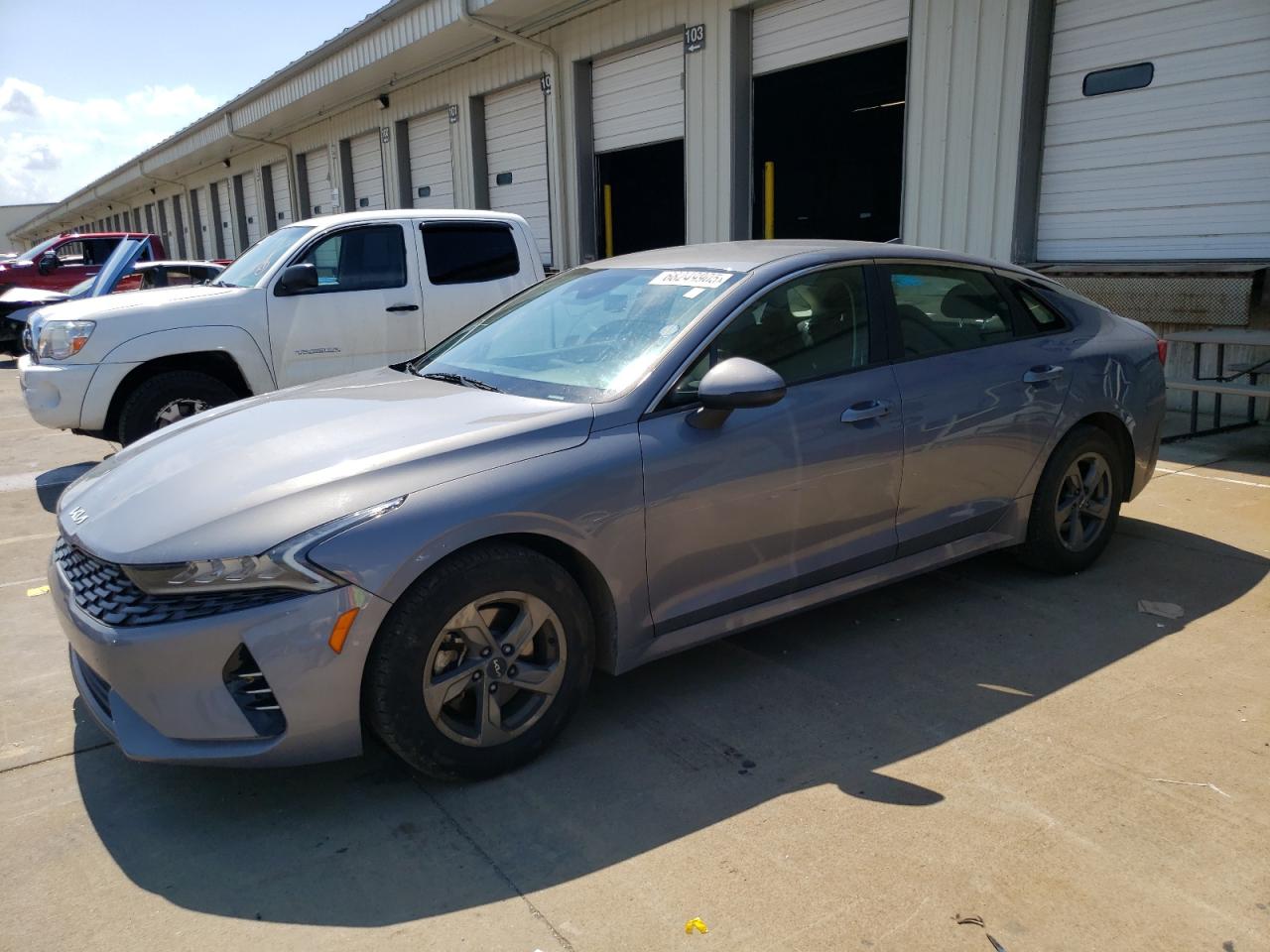 2022 Kia K5 LXS, VIN 5XXG14J27NG103229 — Undercarriage