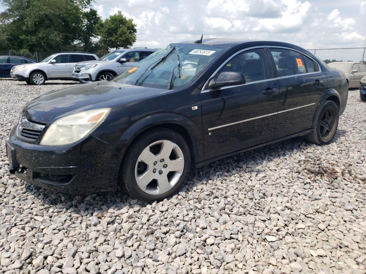2007 Saturn Aura XE, VIN 1G8ZS57N27F176758 — Крыша