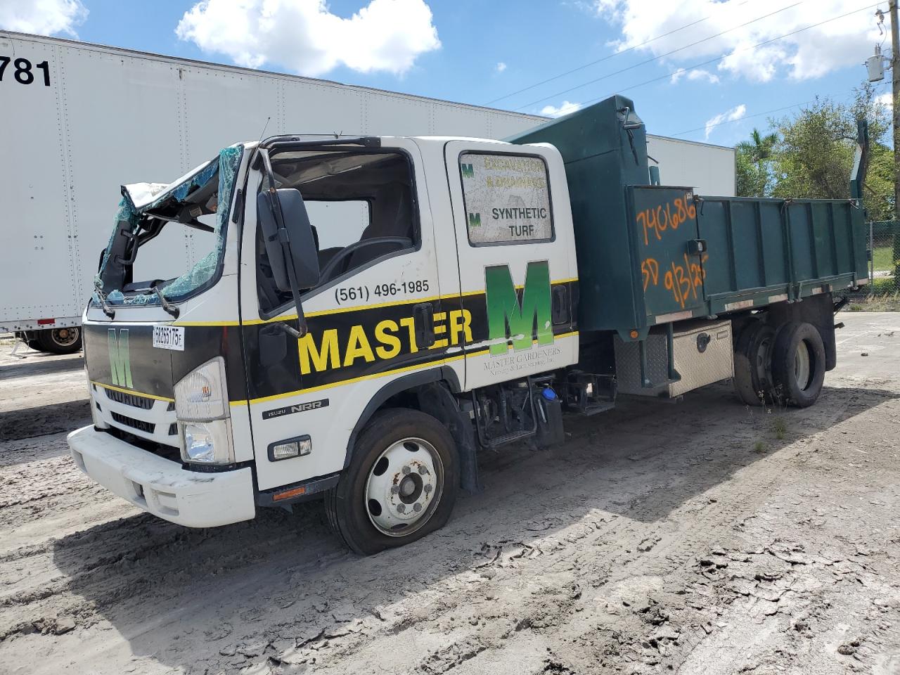 2019 Isuzu NRR, VIN JALE5J167K7300837 — Rollover