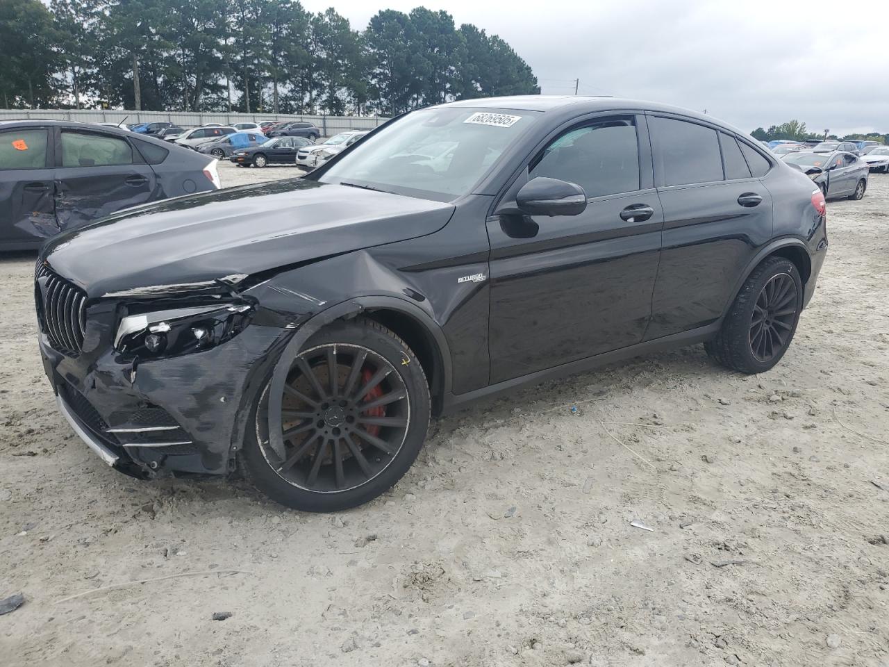 2018 Mercedes-Benz GLC 43 AMG, VIN WDC0J6EB6JF346024 — Front end