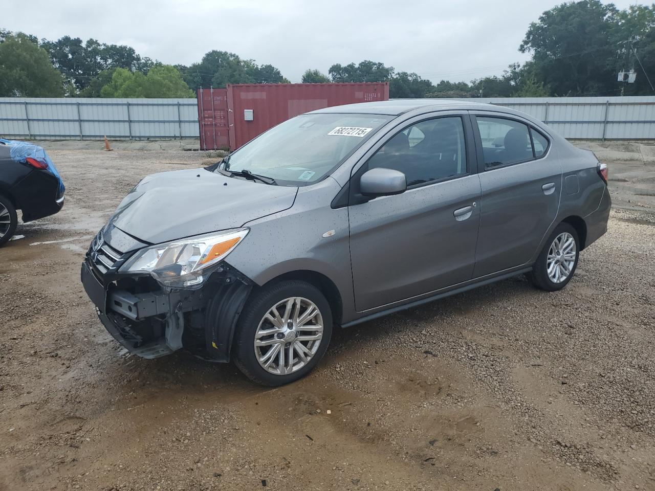 2022 Mitsubishi Mirage ES, VIN ML32FUFJ9NHF06245 — Undercarriage