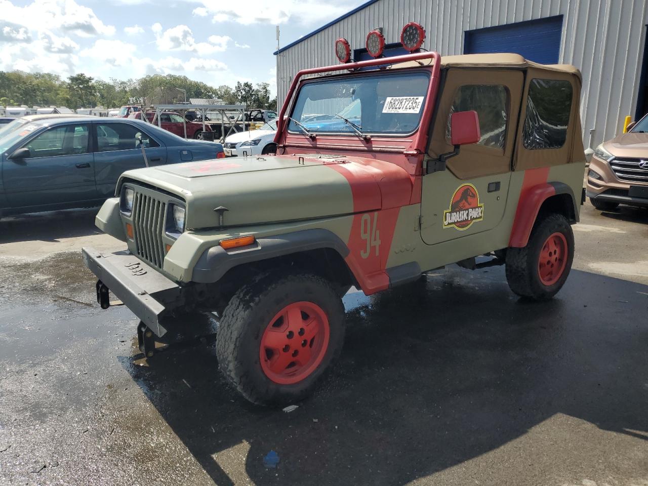 1994 Jeep Wrangler, VIN 1J4FY29S5RP475547 — Side