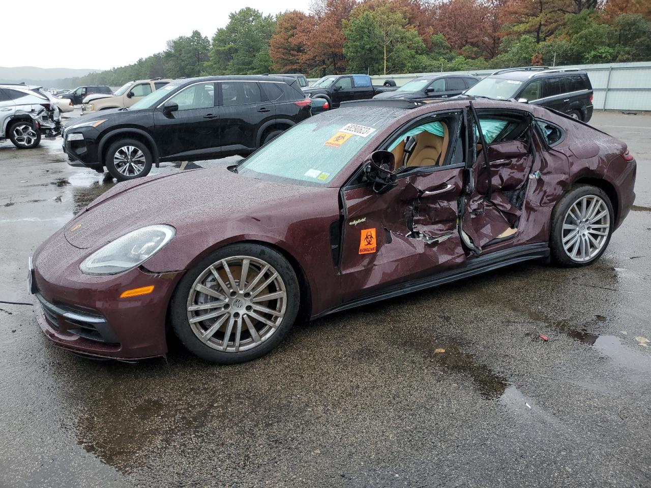2018 Porsche Panamera 4 E-Hybrid, VIN WP0AE2A72JL176870 — Side