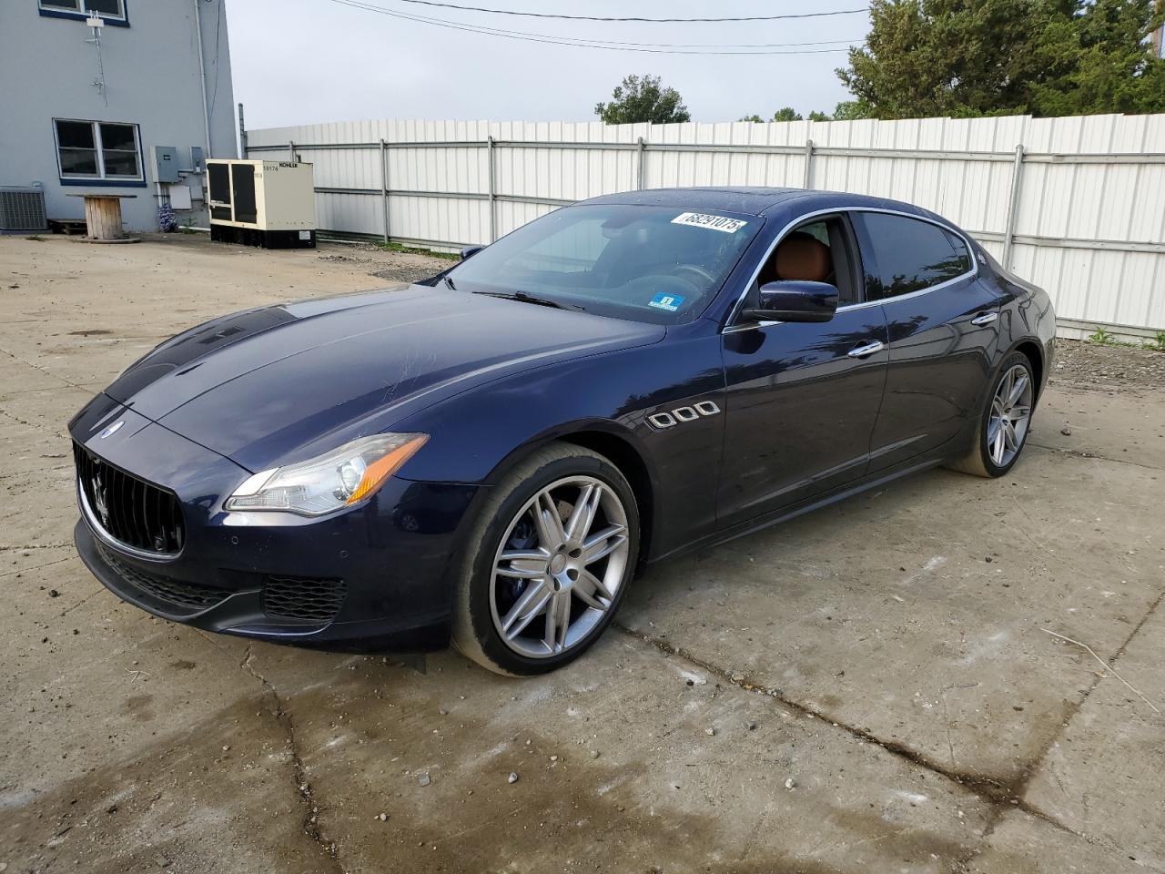 2016 Maserati Quattroporte S Q4, VIN ZAM56RRA7G1185992 — Зад
