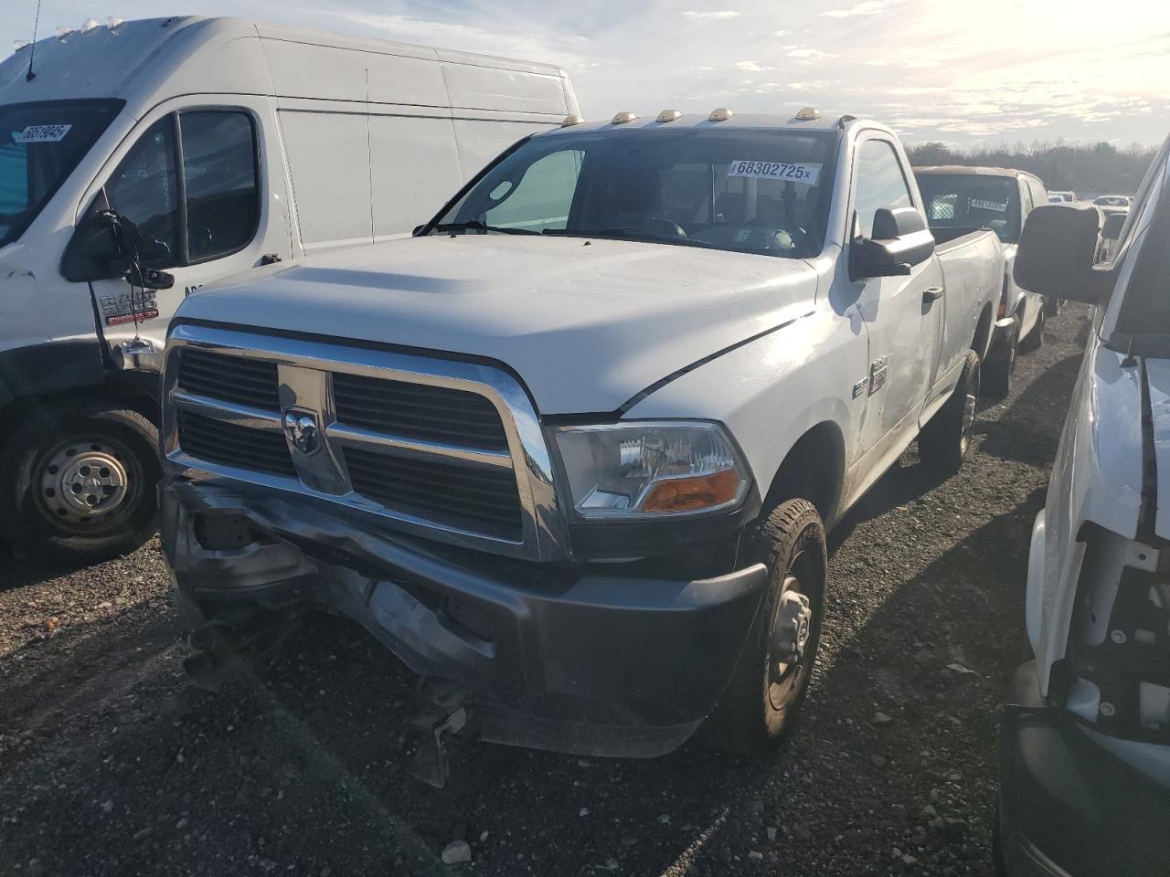 2010 Ram 2500 Outdoorsman, VIN 3D7LT2ET8AG122997 — Front end