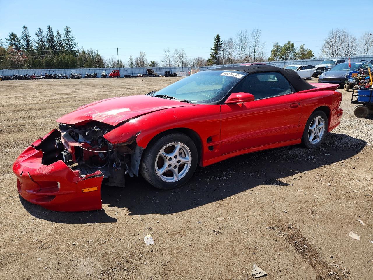 2000 Pontiac Firebird Trans Am, VIN 2G2FV32G2Y2134403 — Front end