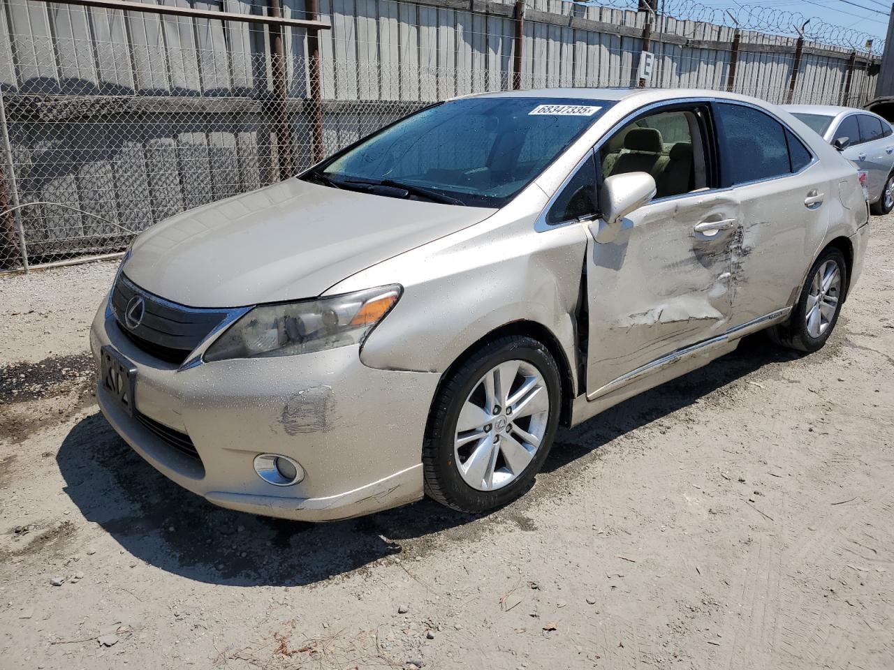 2012 Lexus HS 250h, VIN JTHBB1BAXC2048773 — Side