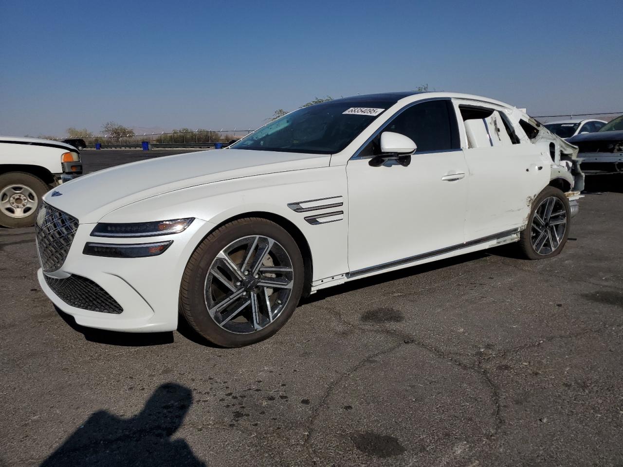 2025 Genesis G80 2.5T, VIN KMTGB4SC5SU255778 — Rear end