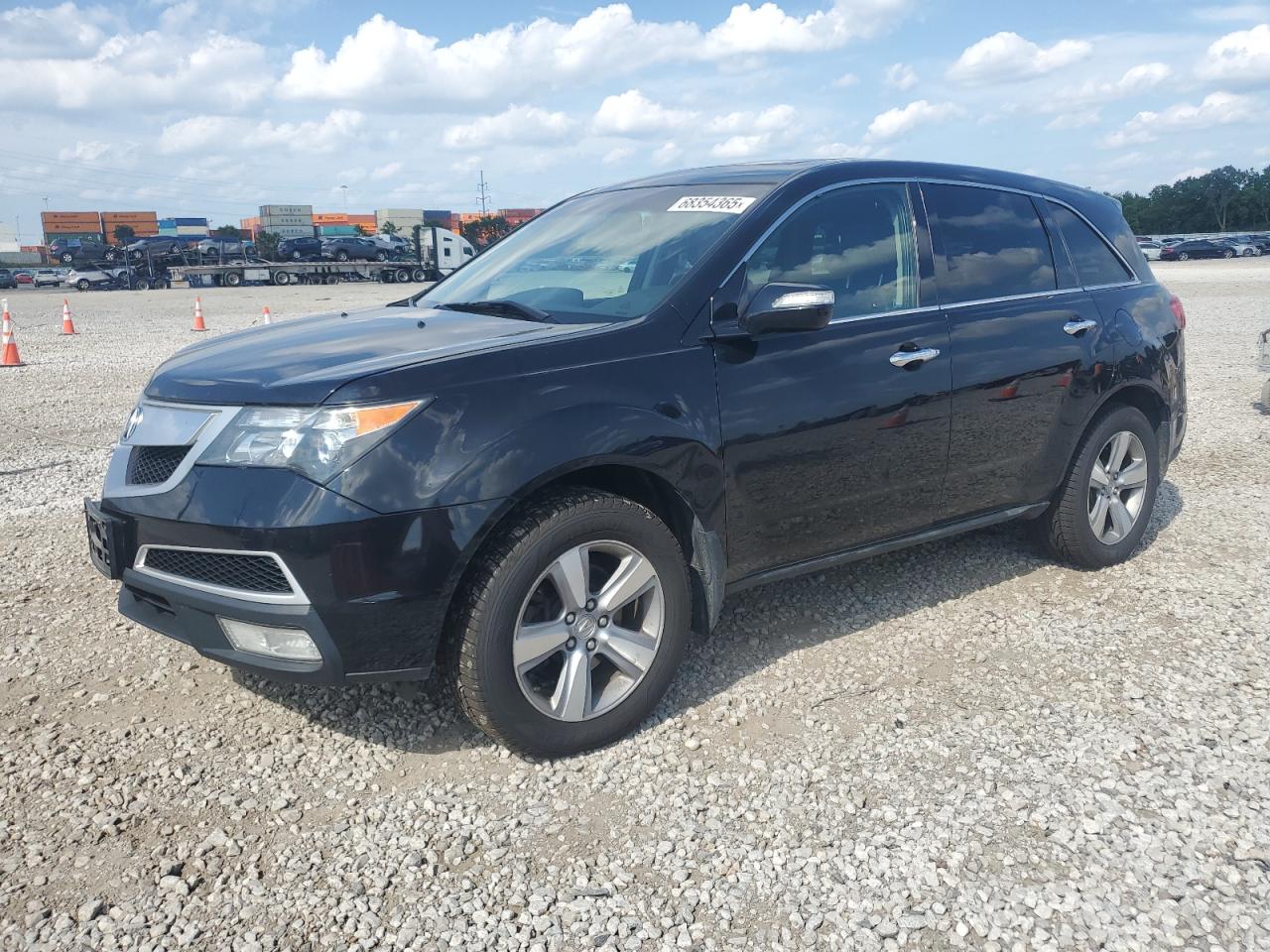 2012 Acura MDX Technology, VIN 2HNYD2H37CH528176 — Minor dents and scratches