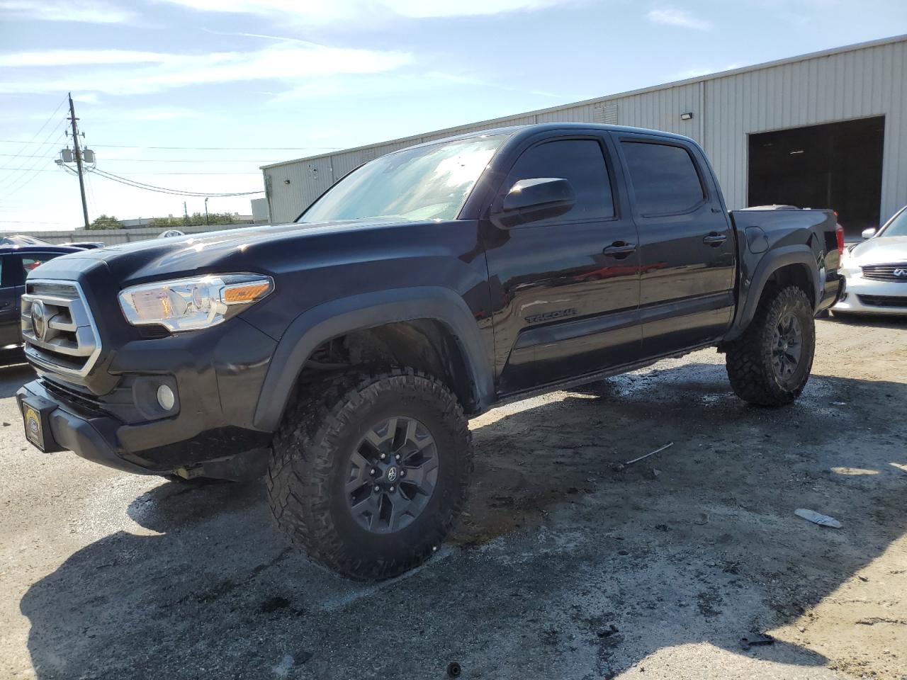 2021 Toyota Tacoma SR, VIN 5TFCZ5AN9MX254782 — Rear end
