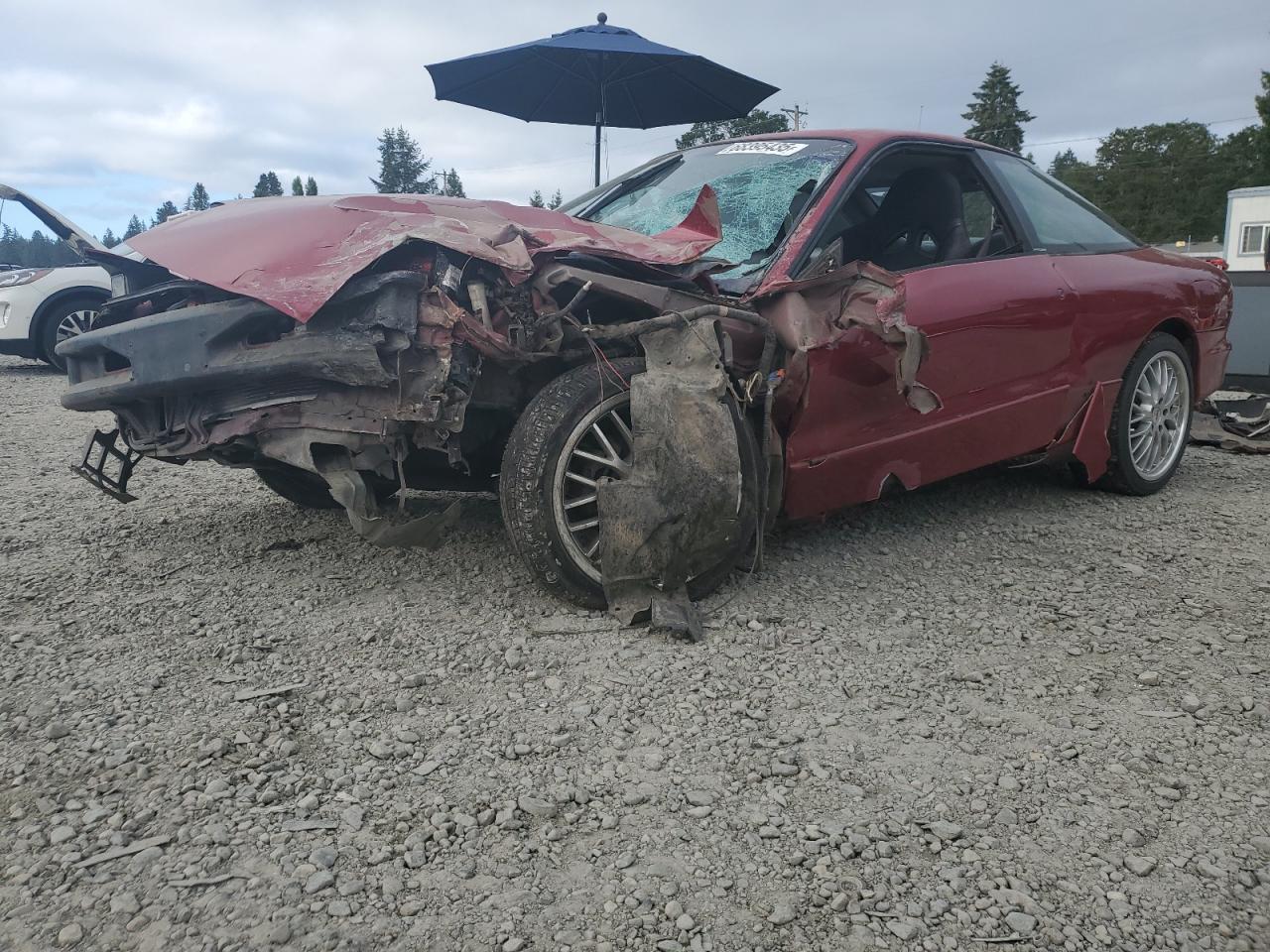 1993 Ford Probe, VIN 1ZVCT20A5P5207907 — Front end