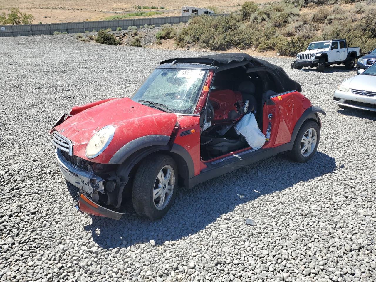 2006 MINI Convertible, VIN WMWRF33576TG13898 — По всему кузову