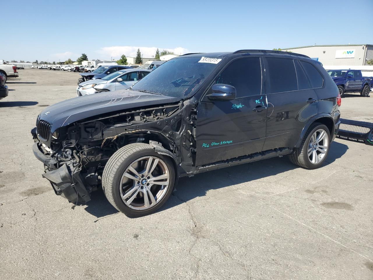 2011 BMW X5 M, VIN 5YMGY0C58BLK26956 — Перед