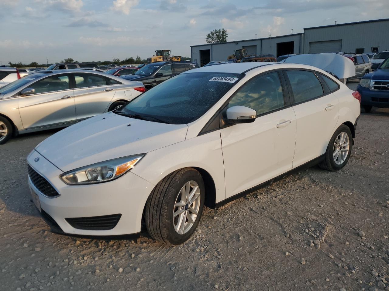 2016 Ford Focus SE, VIN 1FADP3F2XGL341220 — Rear end