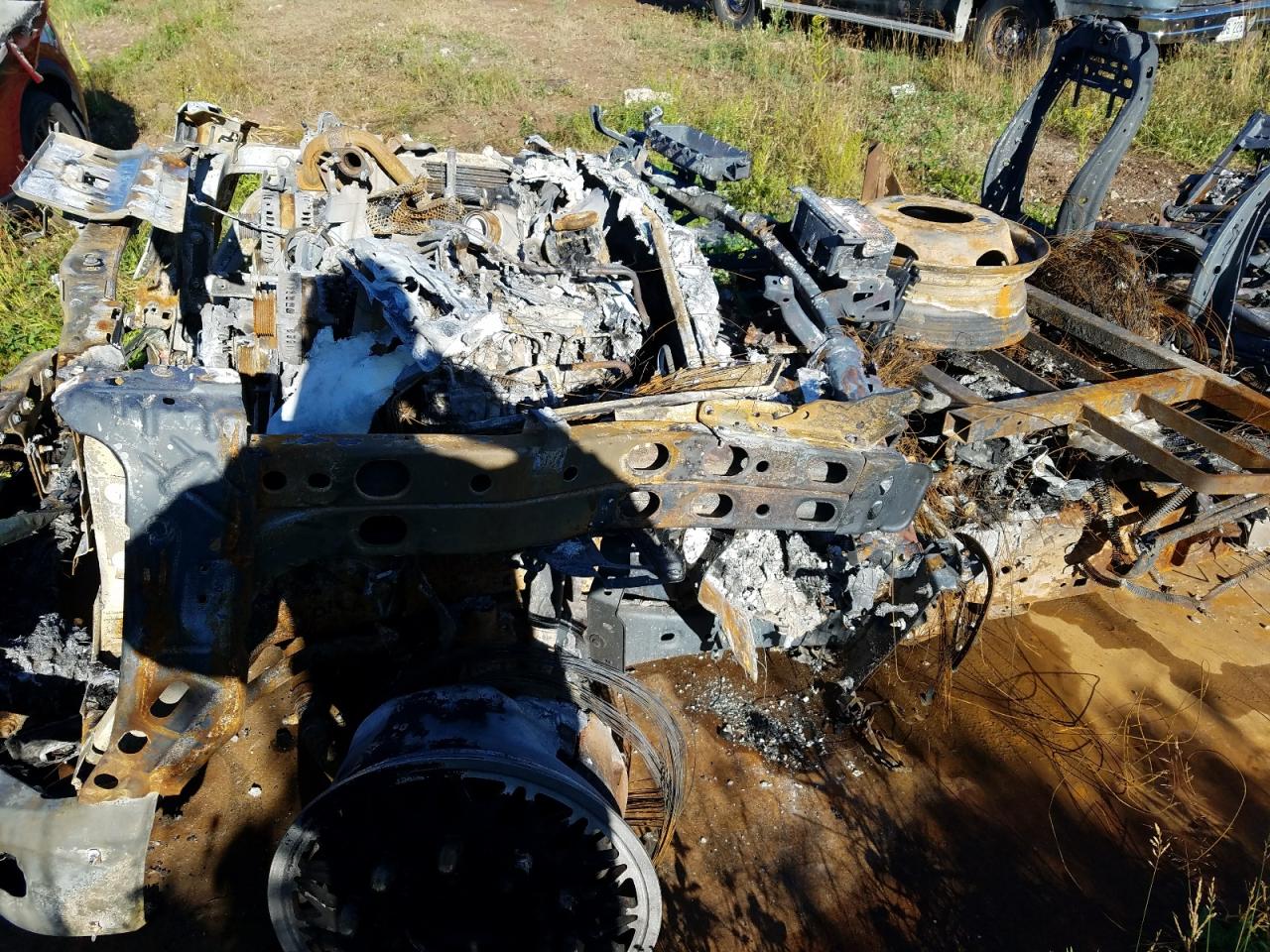 2024 Ford F-450 Platinum, VIN 1FT8W4DT6REE08581 — Interior fire
