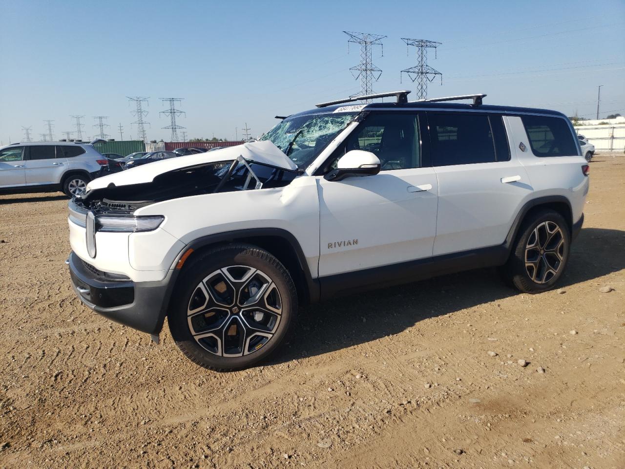 2025 Rivian R1S Adventure, VIN 7PDSGBBA7SN054691 — Undercarriage