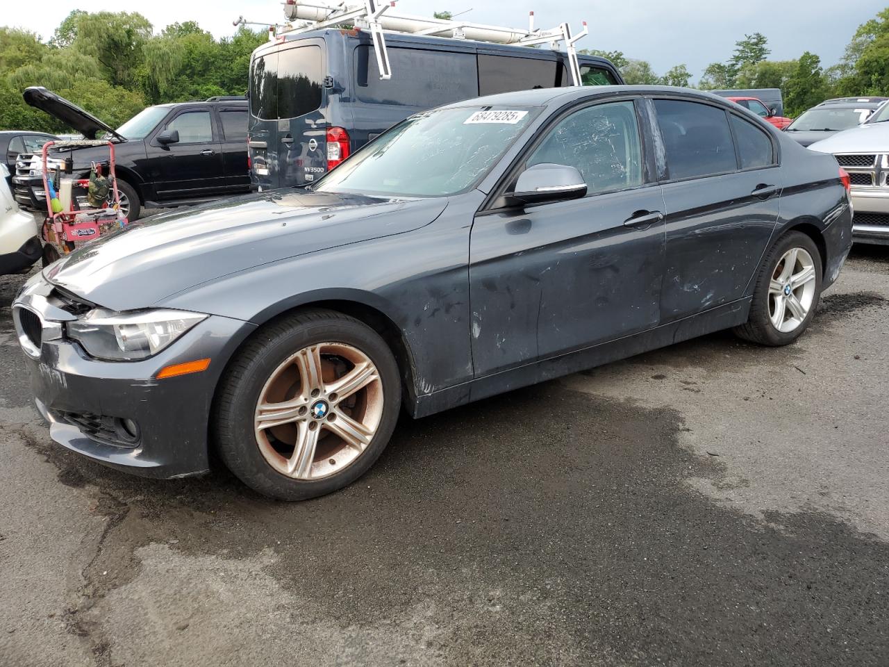 2013 BMW 3 Series 328i, VIN WBA3A5C50DJ462103 — Front end