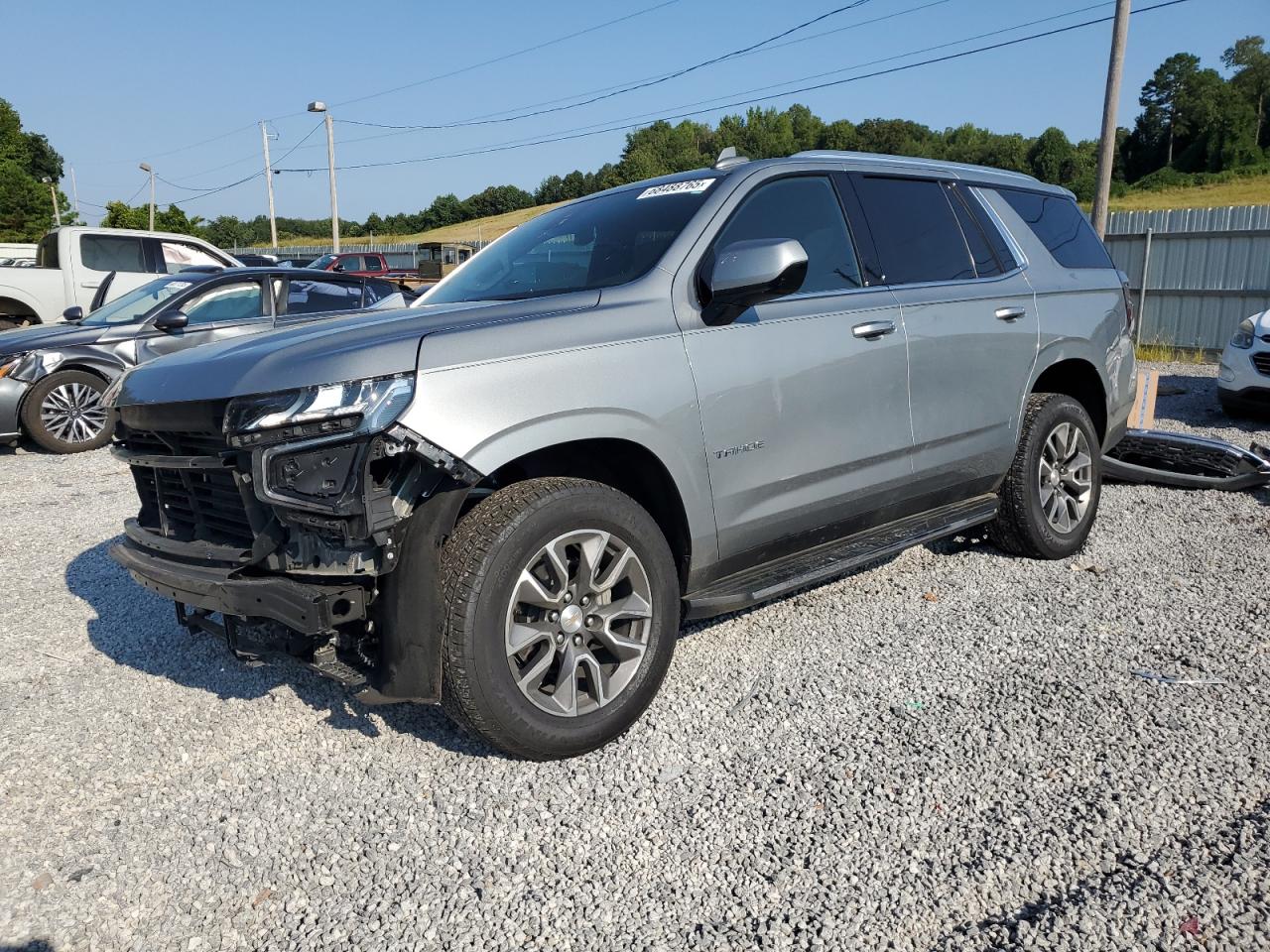 2024 Chevrolet Tahoe LS, VIN 1GNSCMKD0RR340465 — Front end