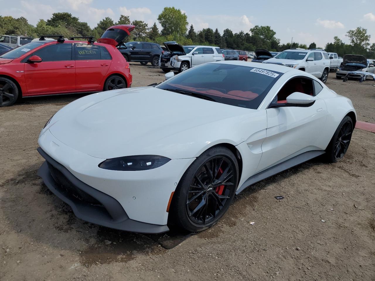 2023 Aston Martin Vantage, VIN SCFSMGAW6PGN07030 — Water / flood