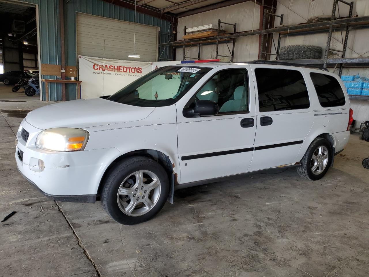 2007 Chevrolet Uplander LS Fleet, VIN 1GNDV23117D179131 — Front end