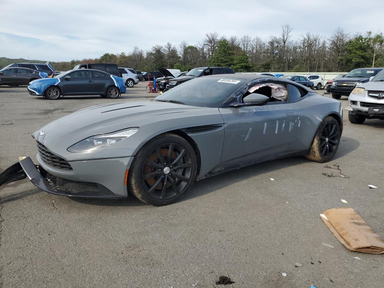2018 Aston Martin DB11, VIN SCFRMFAV2JGL04868 — Side