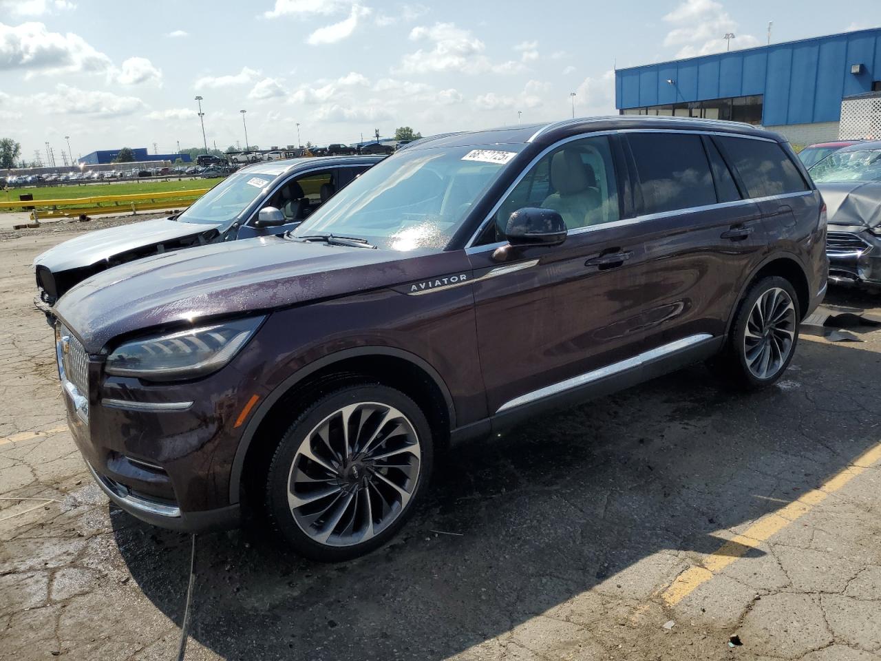2024 Lincoln Aviator Reserve, VIN 5LM5J7XC3RGL04240 — Water / flood