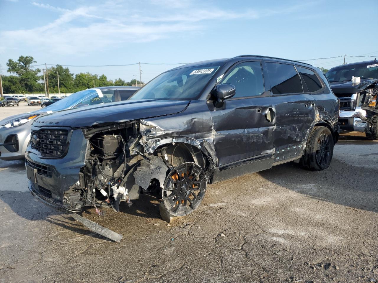 2021 Kia Telluride SX, VIN 5XYP5DHCXMG170789 — Side