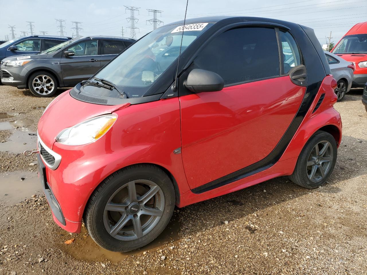 2013 Smart fortwo Pure, VIN WMEEJ3BA0DK645950 — Механическое