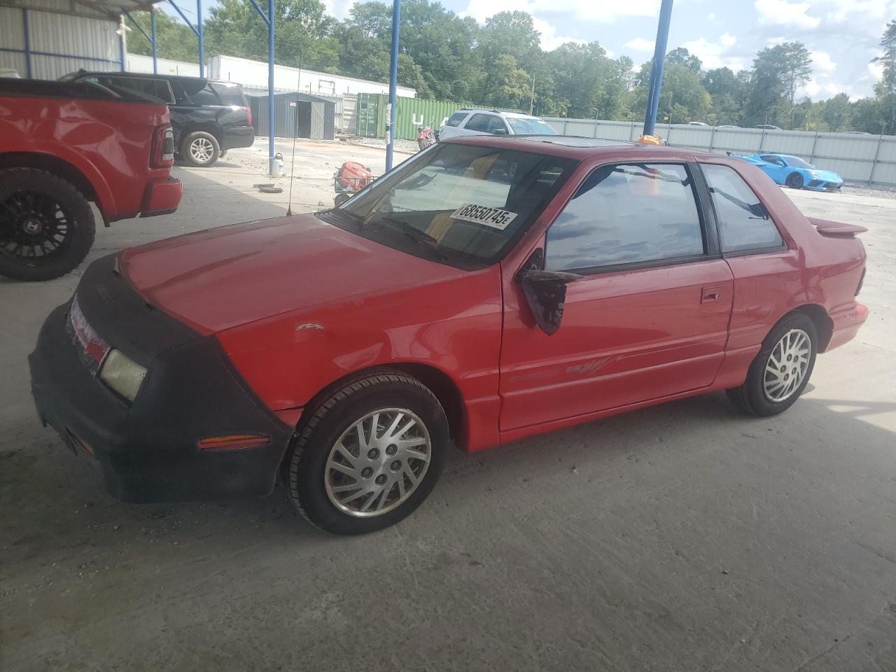 1994 Dodge Shadow, VIN 1B3AP64K6RN243330 — Front end