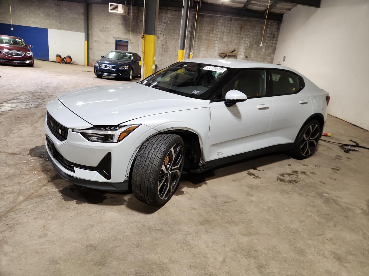 2023 Polestar 2 Performance, VIN YSMET3KA4PL123799 — Undercarriage
