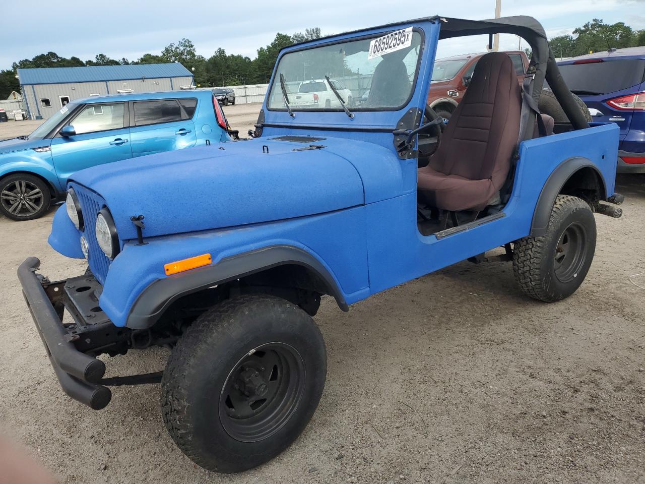 1981 Jeep CJ7, VIN 1JCBM87A4BT077500 — Mechanical