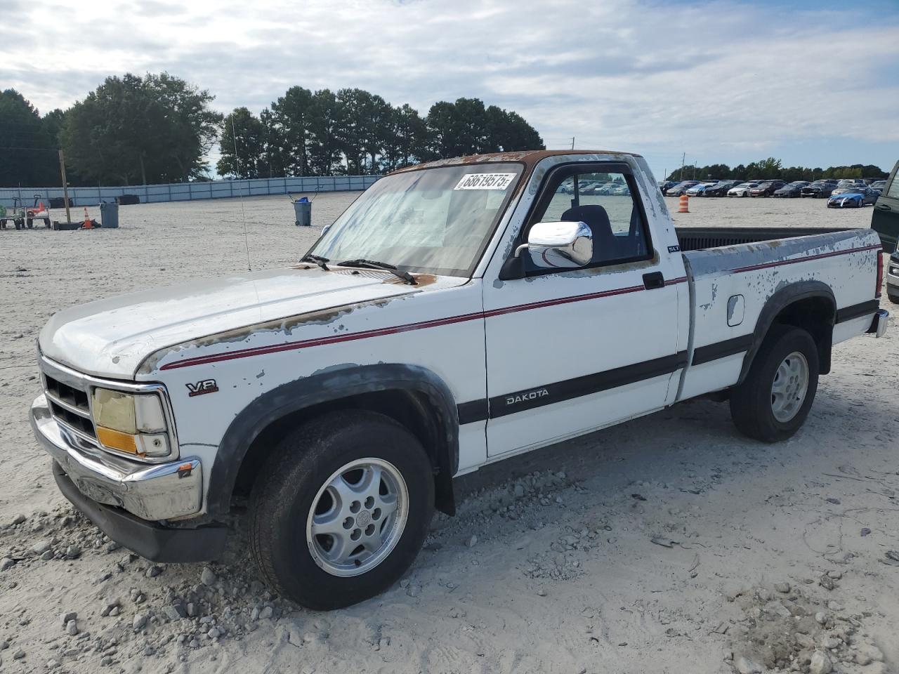 1994 Dodge Dakota SLT, VIN 1B7FL26Y7RS709889 — Перед