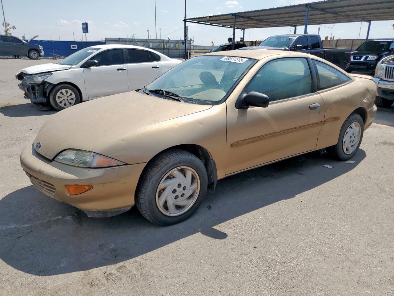 1999 Chevrolet Cavalier, VIN 1G1JC1242X7174986 — Hail