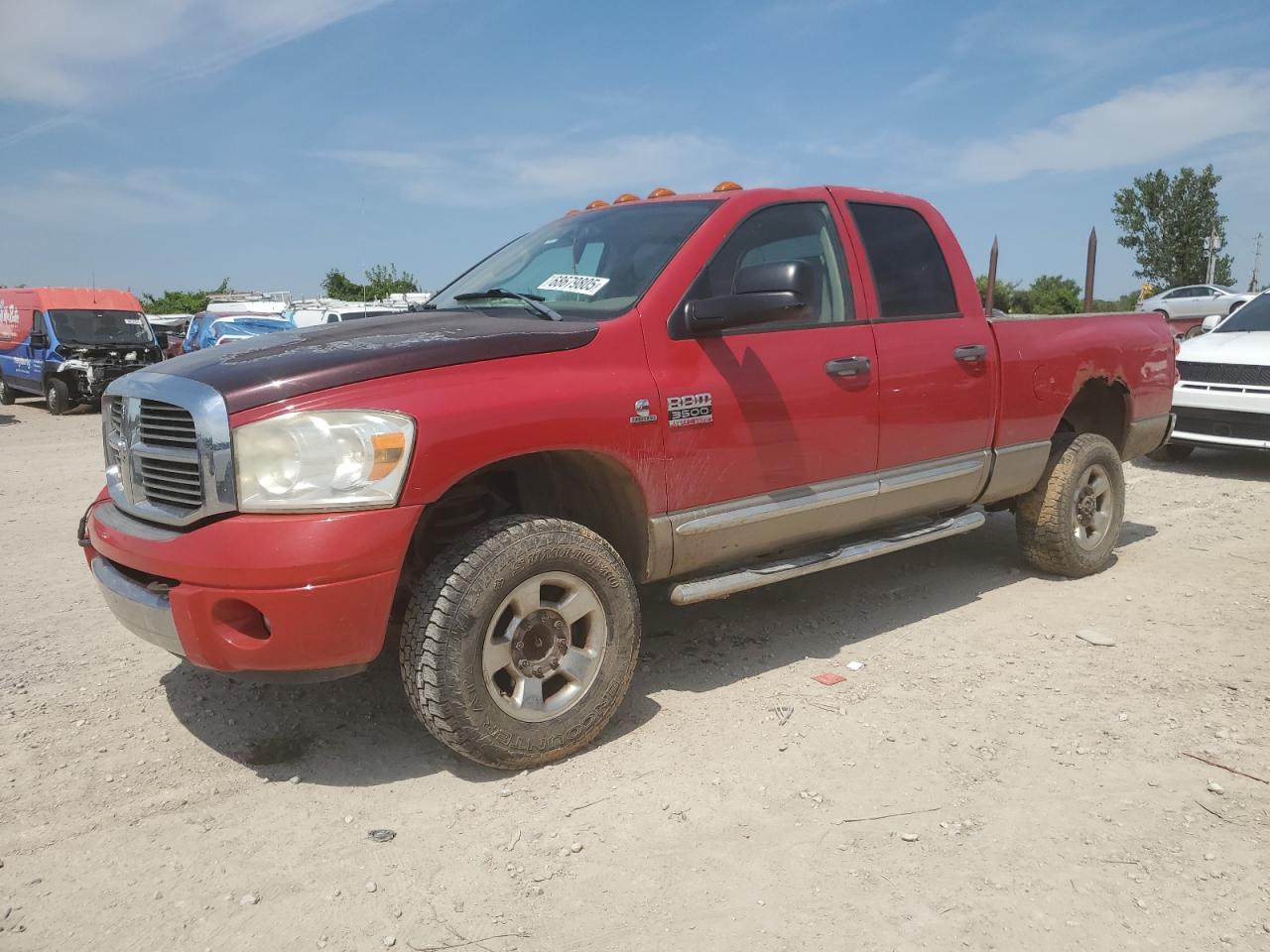 2009 Dodge 3500 Laramie, VIN 3D3MX38L59G500314 — Крыша