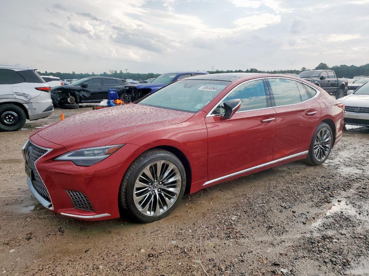 2023 Lexus LS 500, VIN JTHD51GF7P5011835 — Water / flood