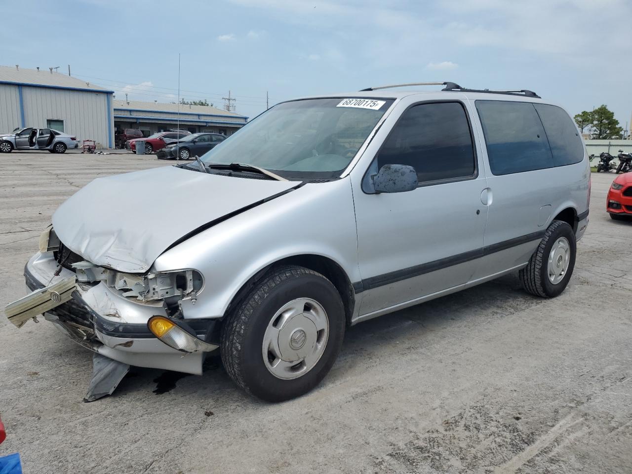 1994 Mercury Villager GS, VIN 4M2DV11W1RDJ37105 — Перед