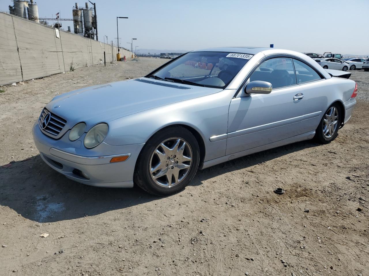 2001 Mercedes-Benz CL 500/600, VIN WDBPJ75JX1A008493 — Rear end