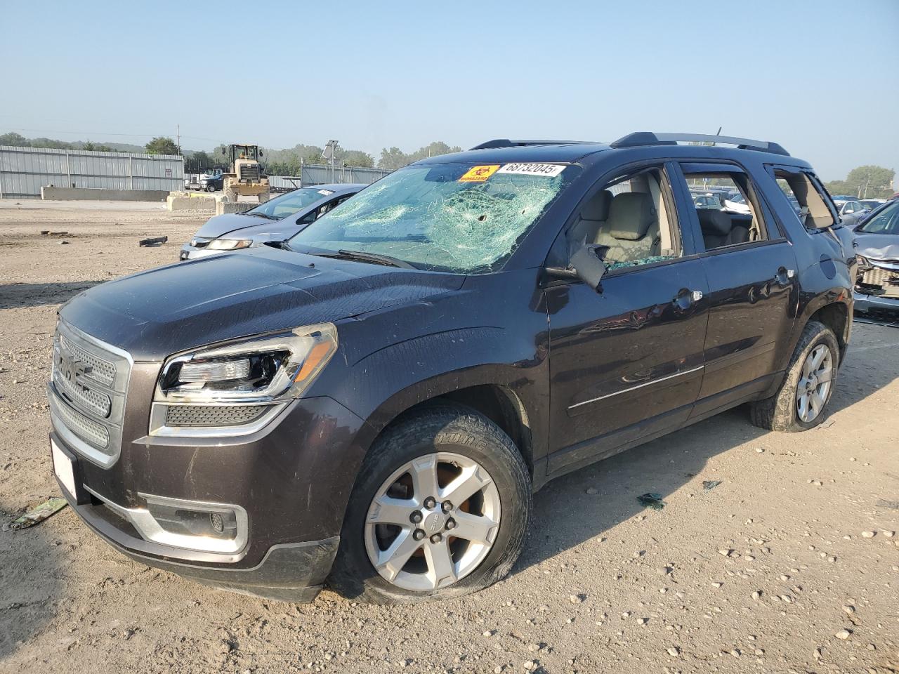 2015 GMC Acadia SLE, VIN 1GKKRPKD5FJ376630 — Rear end