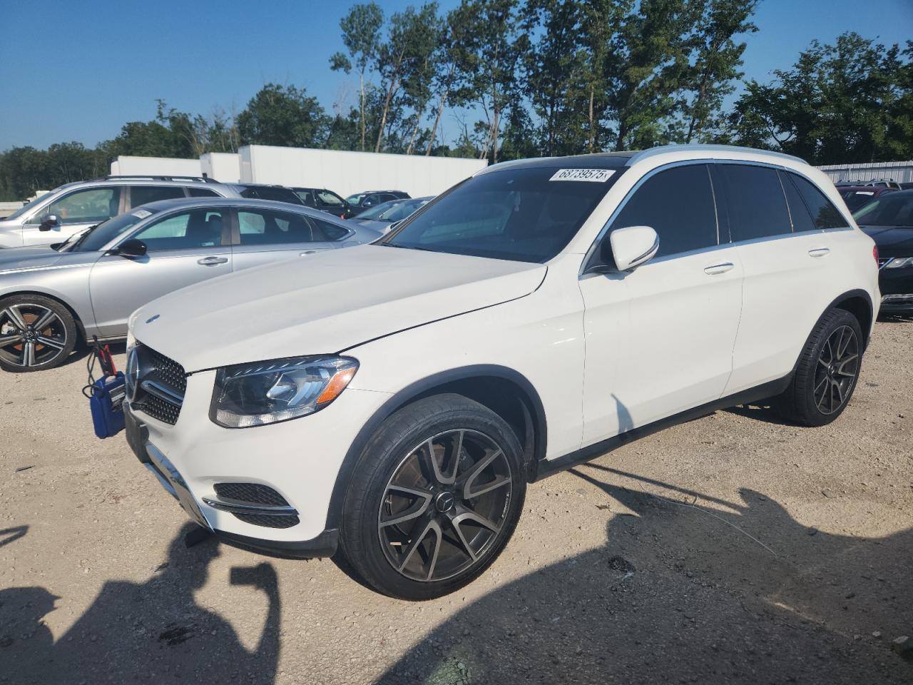 2018 Mercedes-Benz GLC 300, VIN WDC0G4KB4JF306144 — Water / flood