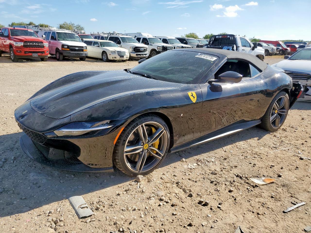2025 Ferrari Roma Spider, VIN ZFF09RPA1S0312079 — Rear end