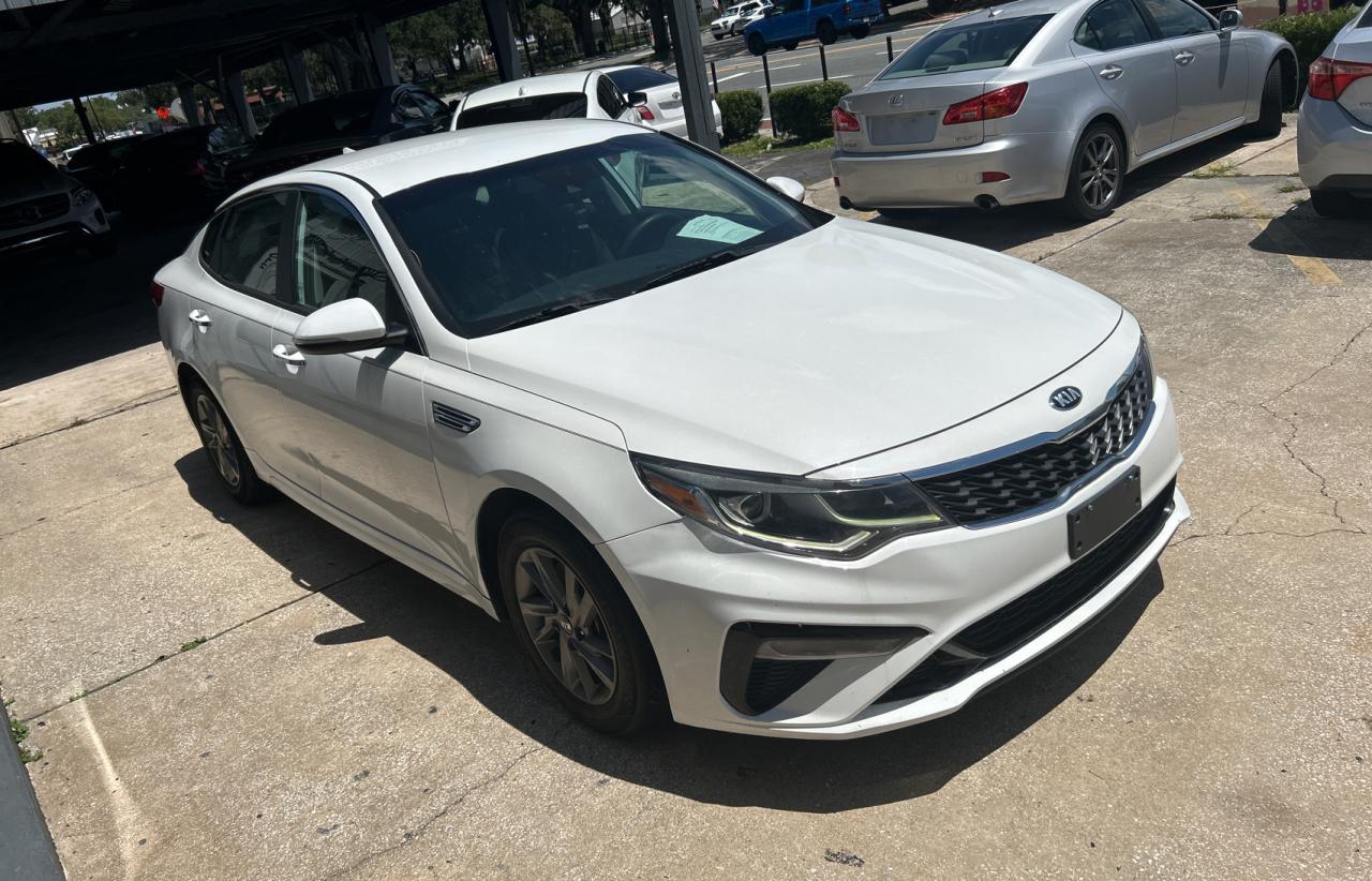 2019 Kia Optima S, VIN 5XXGT4L35KG358523 — Prior damage history