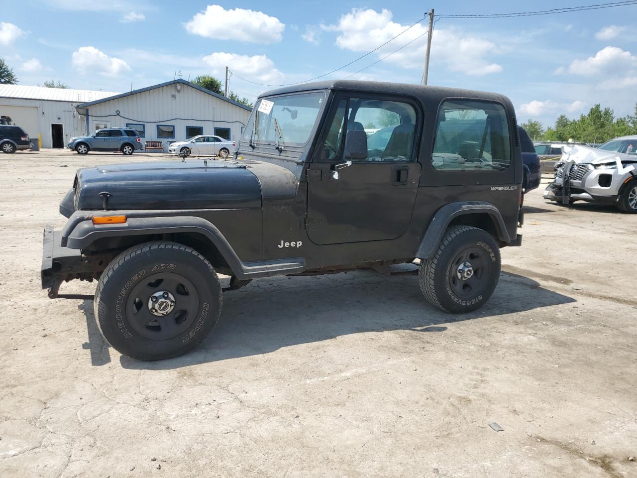 1994 Jeep Wrangler S, VIN 1J4FY19P3RP432329 — Normal wear