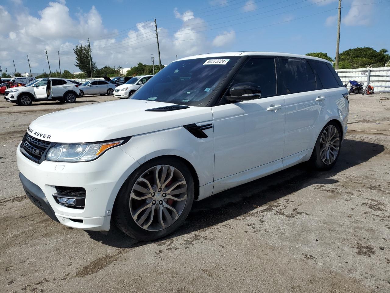 2017 Land Rover Range Rover Sport Autobiography, VIN SALWV2FE0HA128540 — Water / flood