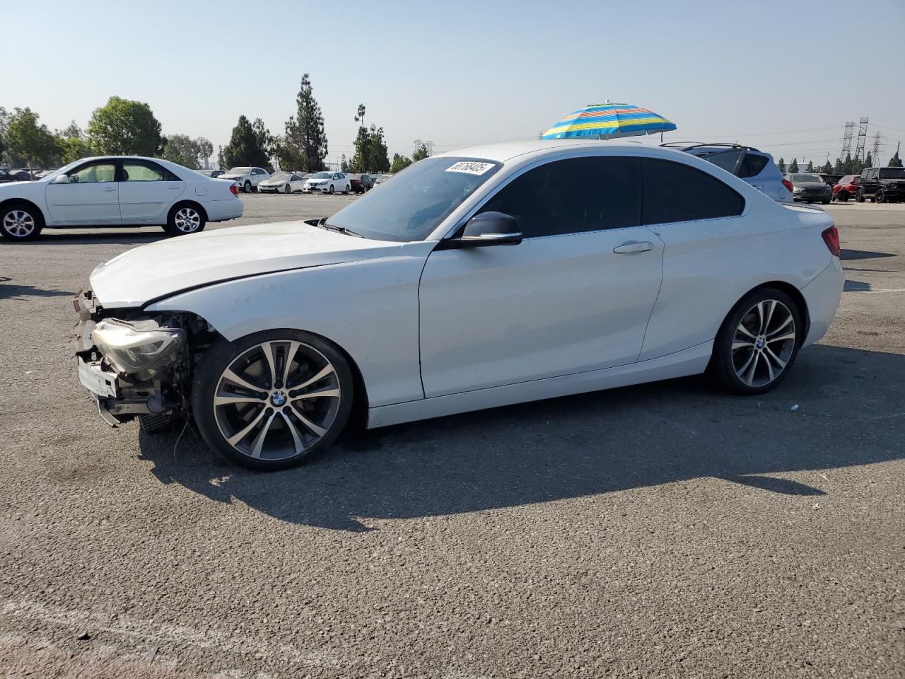 2015 BMW 2 Series 228i, VIN WBA1F9C55FVW98550 — Front end