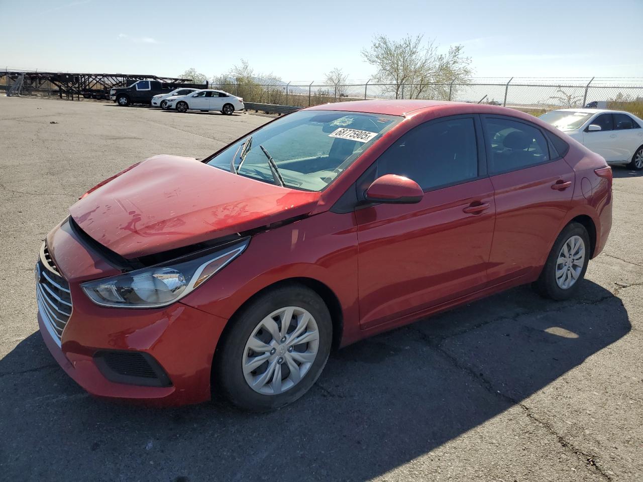 2020 Hyundai Accent SE, VIN 3KPC24A61LE103764 — Front end