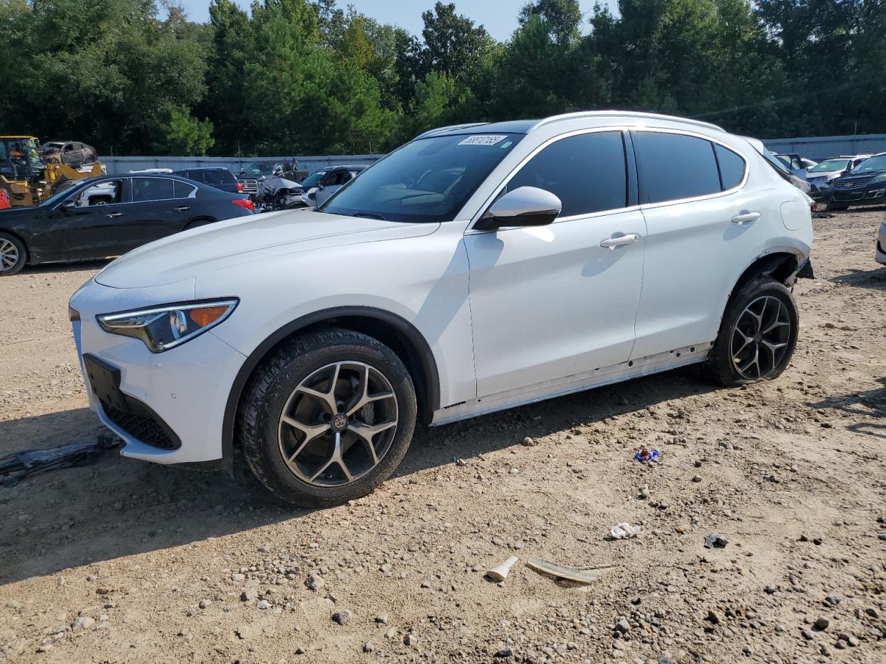 2018 Alfa Romeo Stelvio Ti, VIN ZASFAKBN3J7C26917 — Rear end